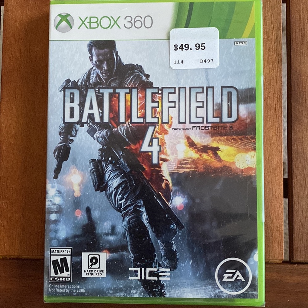 BATTLEFIELD 4 NWT EA BRAND